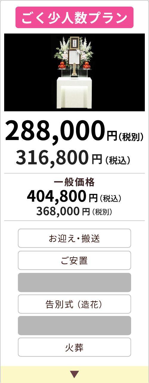 ごく少人数プラン
